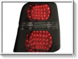 SW-Light LED Rckleuchten fr VW Touran 1T/GP 2003-2010 Black / Clear