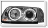 headlights VW Polo 99-01 6N2  2 halo rims