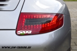 LED Rckleuchten fr Porsche 911 / 997 04-08 red/smoke