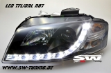 SW-DRL Scheinwerfer AUDI A3 8P 03-08 LED Tagfahrlicht black