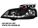 SW-DRL Scheinwerfer Opel Astra G 98-04 LED Tagfahrlicht black