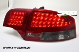 SW-Light LED Rckleuchten fr Audi A4 B7 Limousine 04-08 red/smoke