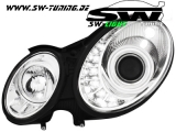 SW-Light Scheinwerfer Mercedes Benz W211 E-Klasse 02-06 chrom HID