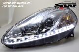 SW-DRL Scheinwerfer Fiat Grande Punto 199 08-09 Tagfahrlicht chrom