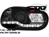 SW-DRL Scheinwerfer VW Golf IV 98-02 LED Tagfahrlicht R87 black