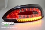 LED taillights VW SCIROCCO III 08-14 LED indicators black