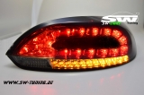 LED taillights VW SCIROCCO III 08-14 LED indicators red/smoke