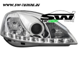 SW-Light Scheinwerfer Opel Corsa C 01-03 LED Standlicht chrom