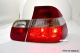 Rckleuchten fr 3er BMW E46 Limo 98-01 in red/crystal