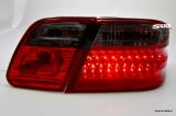 SW-Light LED Rckleuchten fr Mercedes Benz W210 E-Klasse Limousine 95-02 red/smoke