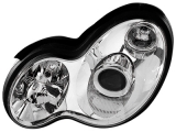 SW Scheinwerfer fr Mercedes Benz W203 C-Klasse 00-06 chrome