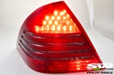 SW-Light LED Rckleuchten fr Mercedes C-Klasse W203 Mopf Facelift 04-07 red/smoke