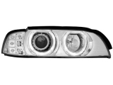 Angel Eye Scheinwerfer BMW E39 5er 95-00 mit LED Blinker chrome