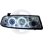 Angel Eye Scheinwerfer Opel Calibra 90-97 CCFL-SLR chrome