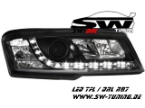 SW-DRL Scheinwerfer Fiat Stilo 3tr 01-08 LED Tagfahrlicht R87 black