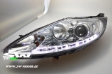 SW-Light Scheinwerfer Ford Fiesta JA8 Mk7 08-13 LED Standlicht Chrome