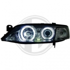 Angel Eye Scheinwerfer Opel Vectra B 96-99 2 CCFL Standlichtring chrom