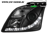 SW-Light Scheinwerfer Opel Vectra C 02-05 LED Standlicht black