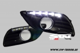 LED Tagfahrlicht Ford Focus Mk2 DA3 08-11 chrome R87-Zulassung