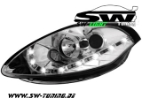 SW-Light Scheinwerfer Fiat Bravo 198 07-13 LED TFL-Optik chrome