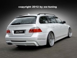 5er BMW E61 Touring 03-07 Heckstostange SW-Design m Teilegutach