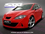 Seat Leon 1P 05-09 Frontstostange SWL-Design mit Teilegutachten