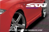 Seat Leon 1P 05-09 Seitenschweller SWL-Design mit Teilegutachten