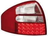 SW-Light LED Rckleuchten Audi A6 4B Limousine 97-04 red/crystal