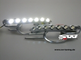 LED Tagfahrlicht fr Mercedes E-Klasse W211 Avantgarde 06-09 chrome mit NSW