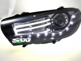 SWLight headlights VW Scirocco III Type 13 08-14 LED Lightbar black