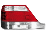 LED Rckleuchten fr Mercedes Benz W140 S-Klasse 92-98 red/crystal