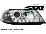 SW-Light Scheinwerfer VW Passat 3BG 00-04 LED Standlicht chrom