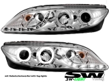 SWLight Scheinwerfer Mazda 6 02-07 NSW/CCFL-Ringe/LED Leiste chrome