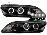 SWLight Scheinwerfer Mazda 6 GG/GY 02-07 CCFL-Ringe/LED Leiste black