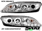 SWLight Scheinwerfer Mazda 6 GG/GY 02-07 CCFL-Ringe/LED Leiste chrome
