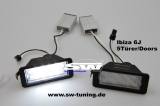 LED license plate lights Seat Ibiza 6j 5doors 08-12