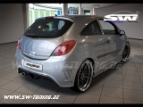 Opel Corsa D 06-10 Heckstostange Limited 3Trer mit Materialgutachten