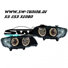 SW-Xenon Angel Eye Scheinwerfer BMW X5 99-03 E53 black