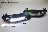 LED Tagfahrlicht fr BMW X3 Typ F25 10-14 chrome