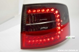 LED Rckleuchten fr Audi A6 4B Avant C5 97-05 red/smoke