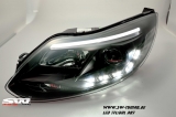 SW-DRLTube Scheinwerfer Ford Focus Mk3 DYB 11-14 LED TFL R87/ LED Lighttube black