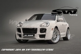 Frontstostange SW-Design fr Porsche Cayenne I 9PA 955 02-06 mit Teilegutachten