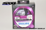 H7 Philips ColorVision 12V/55W pink/weiss (2stk) +60% mehr Licht