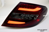 SWCelis LED Rckleuchten fr Mercedes C-Klasse W204 Limo Coupe 11-14 Mopf red/smoke