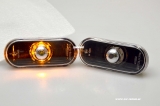 Seitenblinker fr VW Golf 3 + Golf 4 / Bora 95-05 black