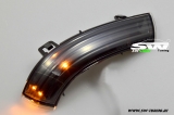 SW LED Spiegelblinker/Seitenblinker fr VW Golf 5 Passat 3C Eos schwarz
