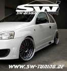 Opel Corsa C 00-06 Seitenschweller SW-Look 3Trer mit Materialgutachten