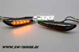 LED Seitenblinker BMW E46 LCI Lim/Touring 01-04 | 5er E60/E61 | X3 E83 smoke