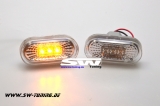 LED Seitenblinker Renault Clio I+II/Megane/Laguna 98+ chrom