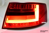 SW-Celi LED Rckleuchten Audi A6 4F Limousine 04-08 Lightbar red/smoke (fr 7Pin Serie LED RL)